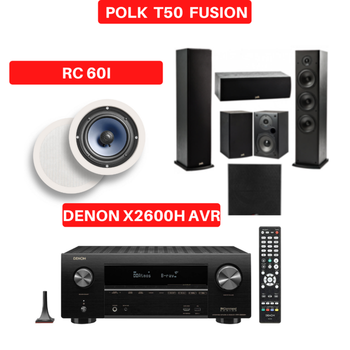 polk t50 speaker set