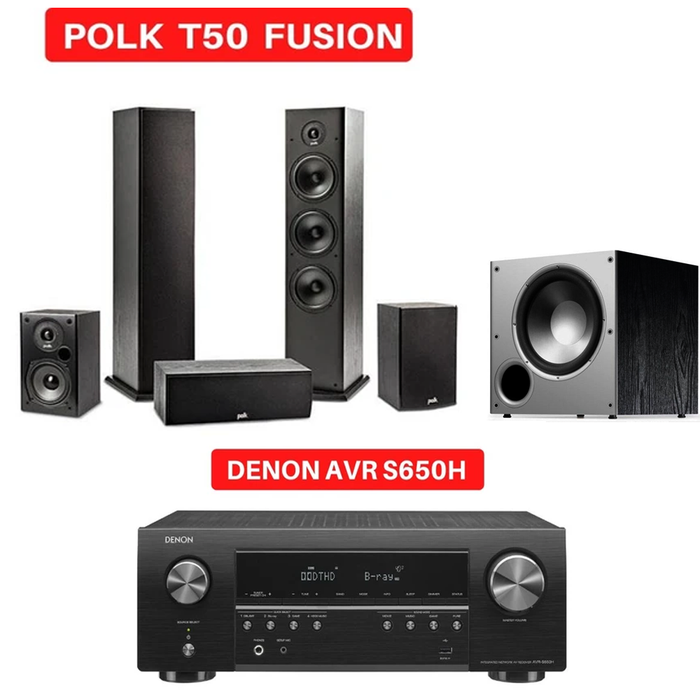 polk fusion series t50