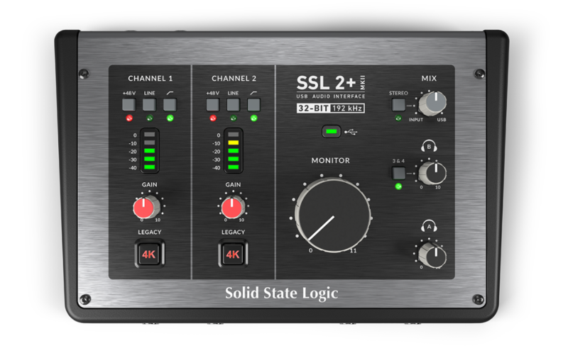 Solid State Logic SSL 2+ MKII ( 2 x 4 USB Audio Interface ) - Image 3